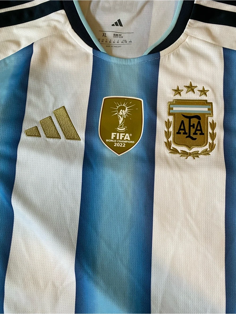 Adidas Argentina 26 Home Jersey Mens Size XL New